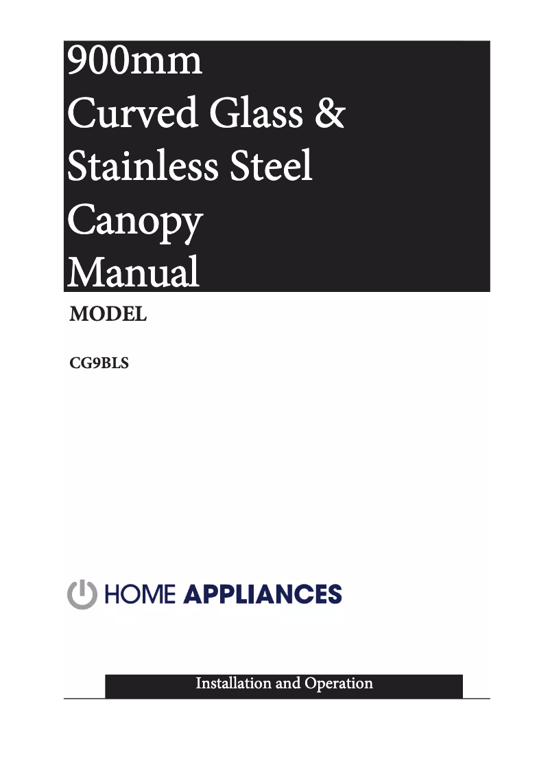 Page n°1 - Manuel utilisateur Euromaid CG9BLS