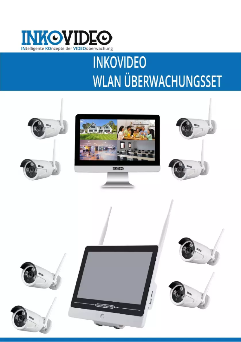 Page 1 de la notice Manuel utilisateur Inkovideo INKO-AL3003-4