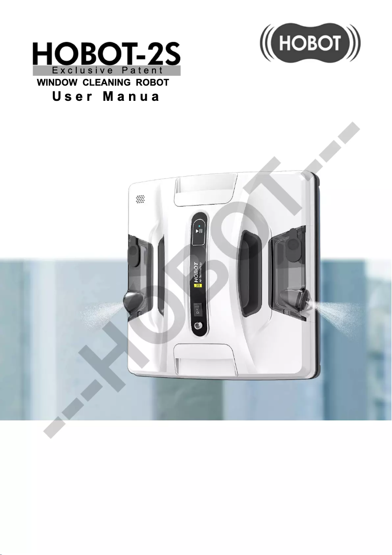 Page n°1 - Manuel utilisateur Hobot 2S Automatic Smart