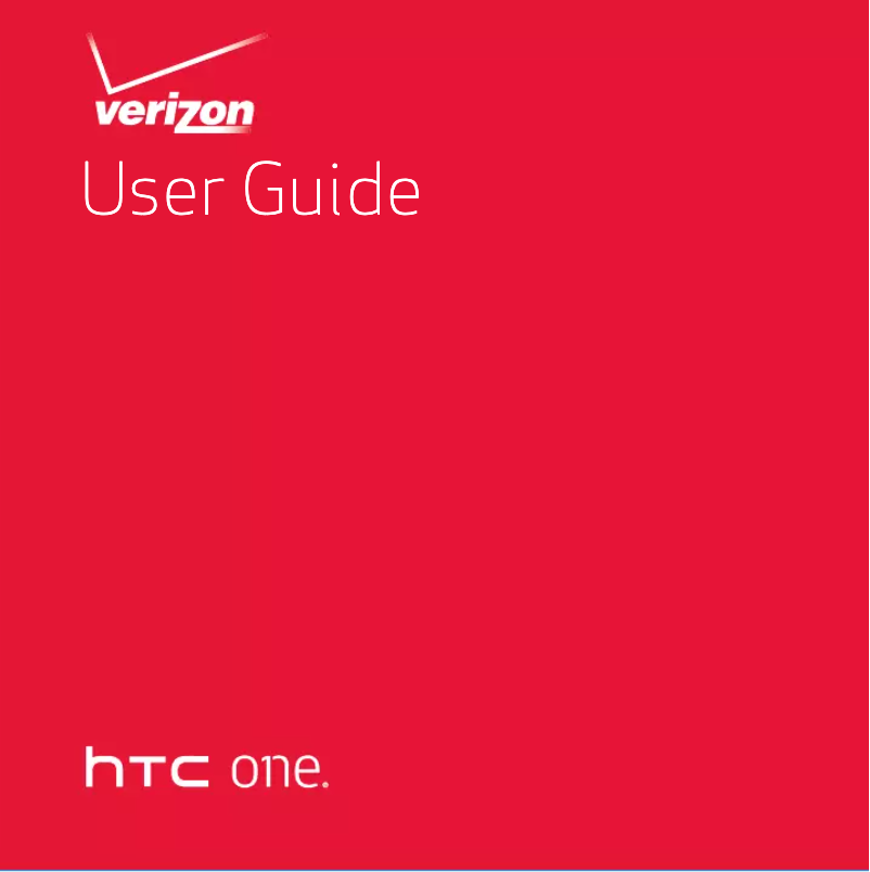 Page 1 de la notice Manuel utilisateur HTC One