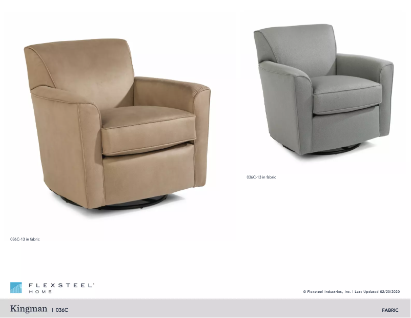 Image de la première page du manuel de l'appareil Kingman 036C-13