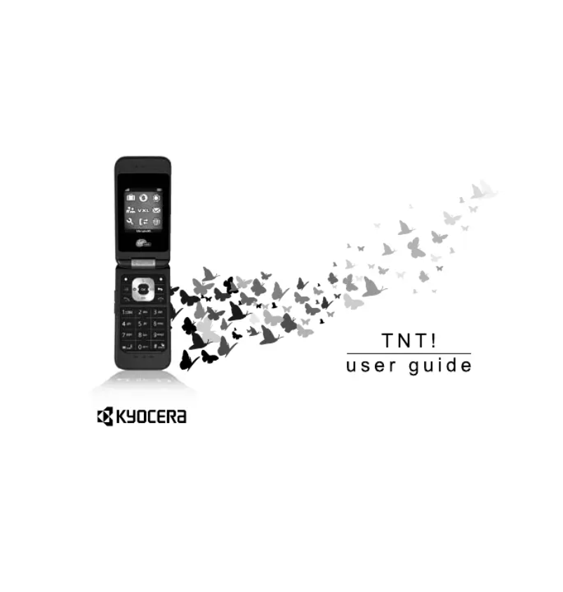 Page 1 de la notice Manuel utilisateur Kyocera Tnt S2400