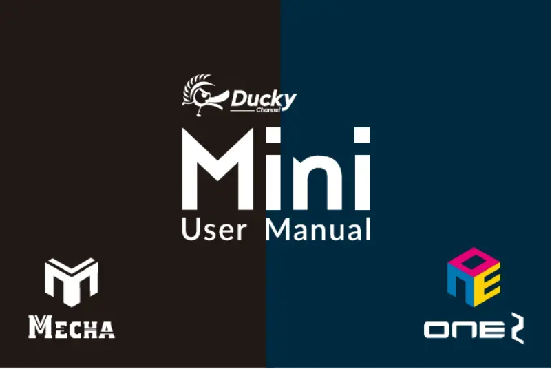 Image de la première page du manuel de l'appareil One 2 Mini RGB