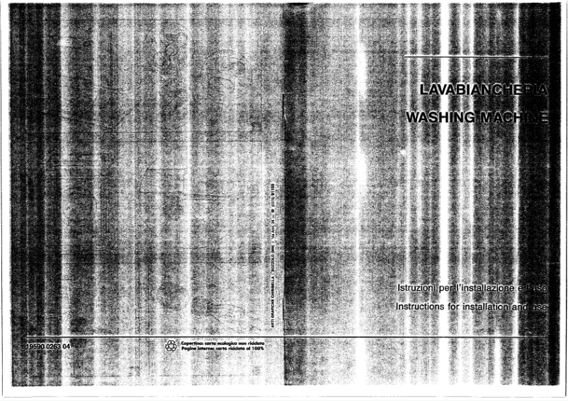 Image de la première page du manuel de l'appareil 353AE2