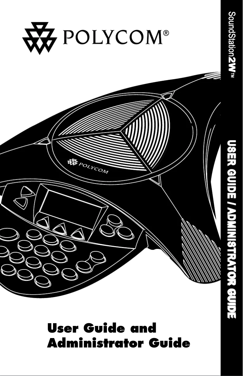 Image de la première page du manuel de l'appareil SoundStation 2W