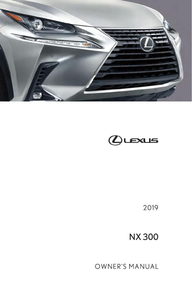 Image de la première page du manuel de l'appareil NX 300 (2019)