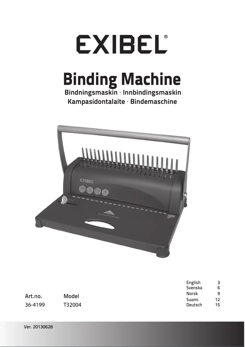 Image de la première page du manuel de l'appareil T32004