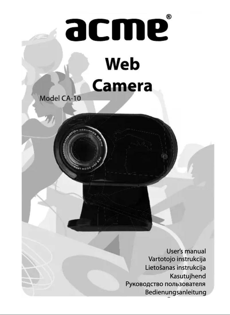 Página 1 del manual Manual de usuario Acme United CA10