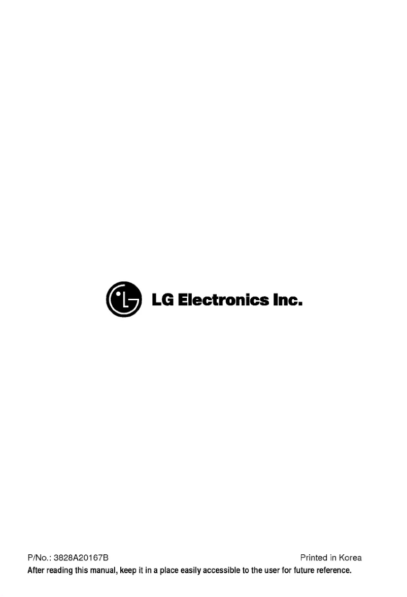 Page n°1 - Manuel utilisateur LG B48LH