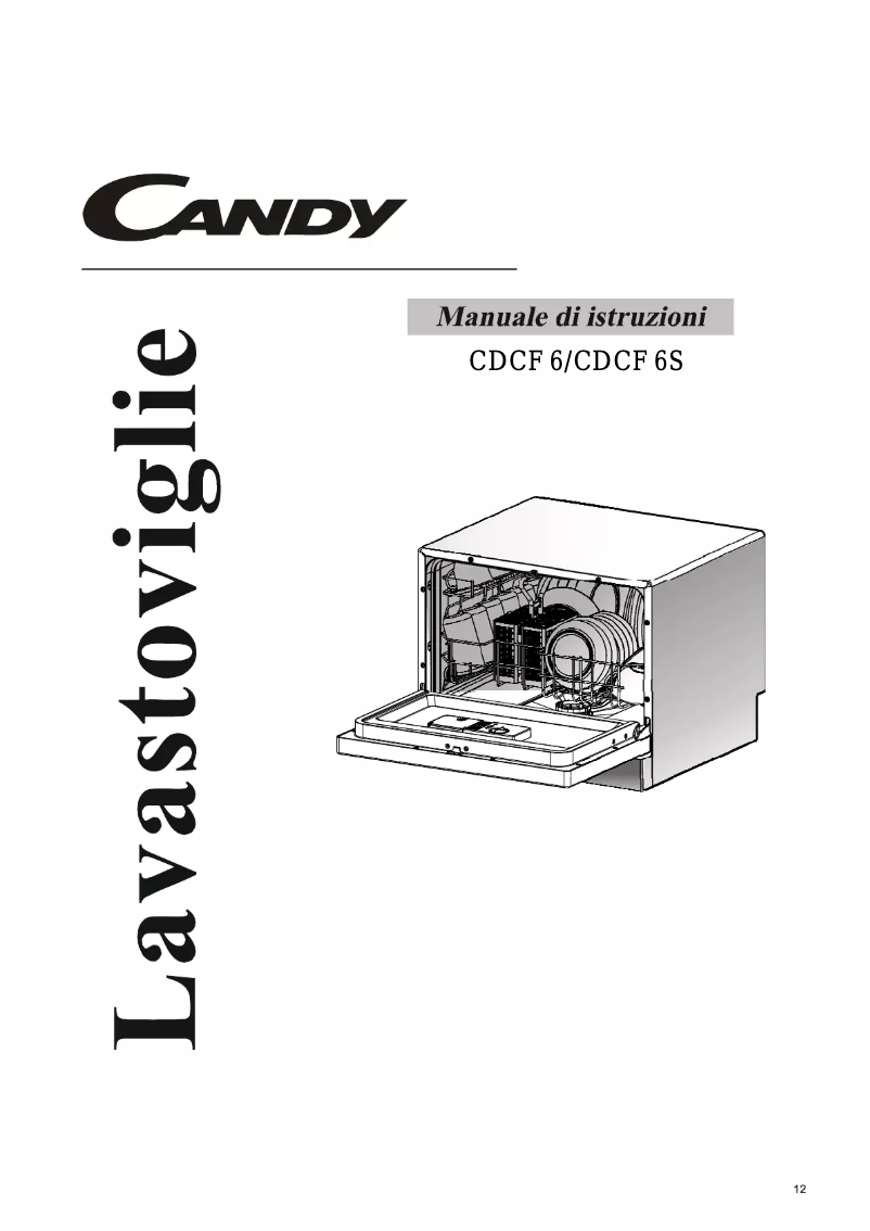 Image de la première page du manuel de l'appareil CDCF 6/E-S
