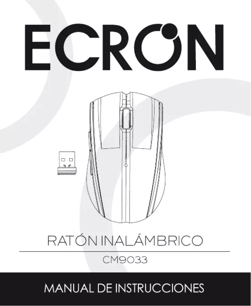 Page 1 de la notice Manuel utilisateur Ecron CM9033