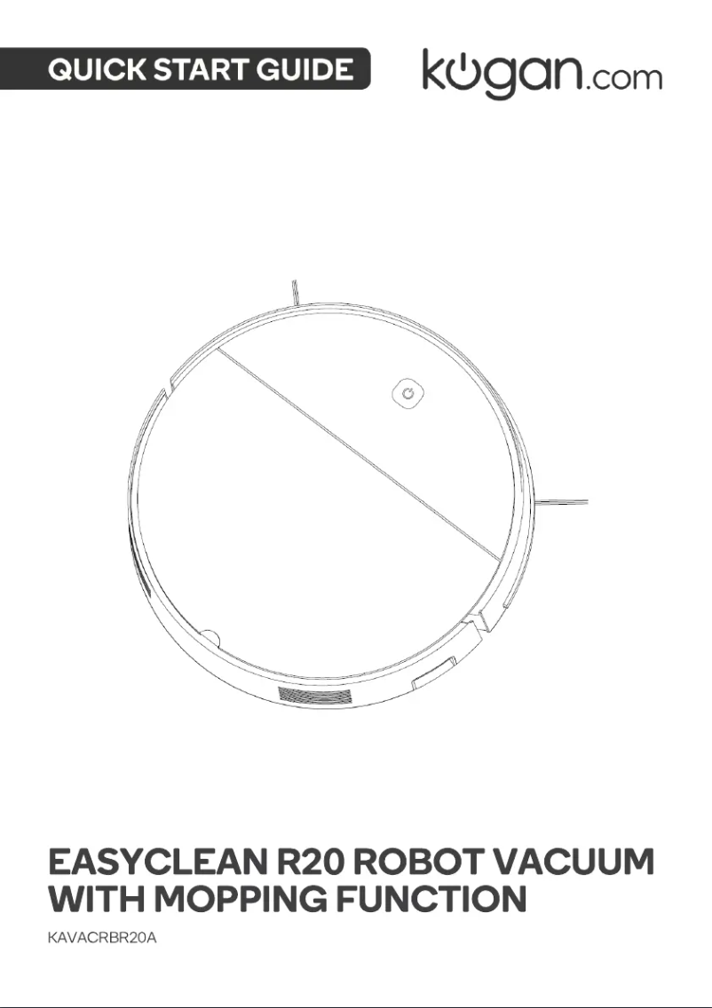 Page 1 de la notice Manuel utilisateur Kogan KAVACRBR20A