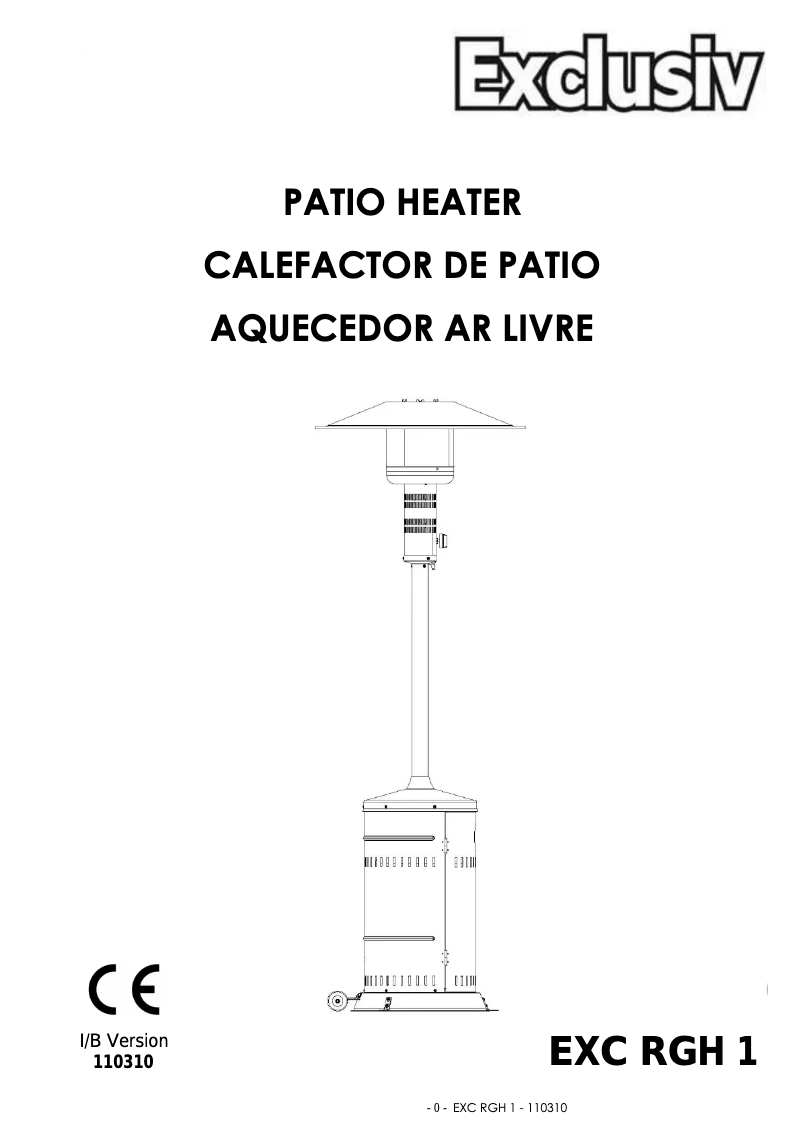 Page 1 de la notice Manuel utilisateur Kalorik EXC RGH 1