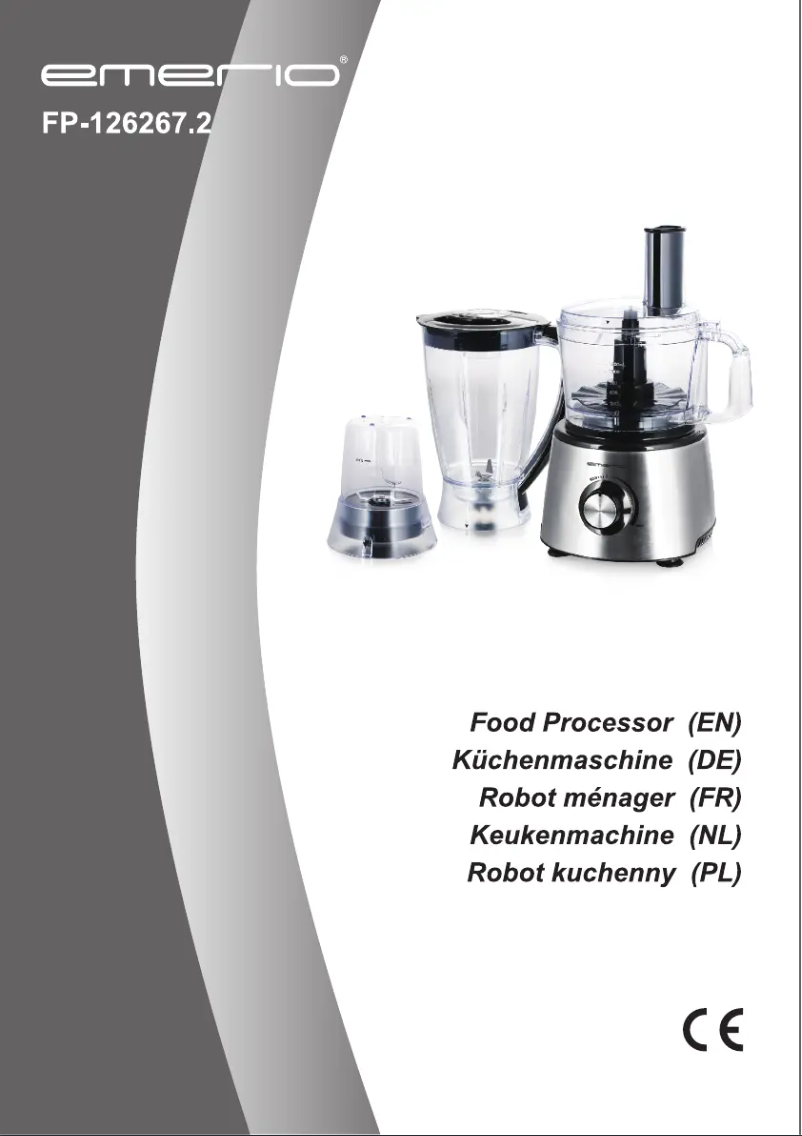 Page n°1 - Manuel utilisateur Emerio FP-126267