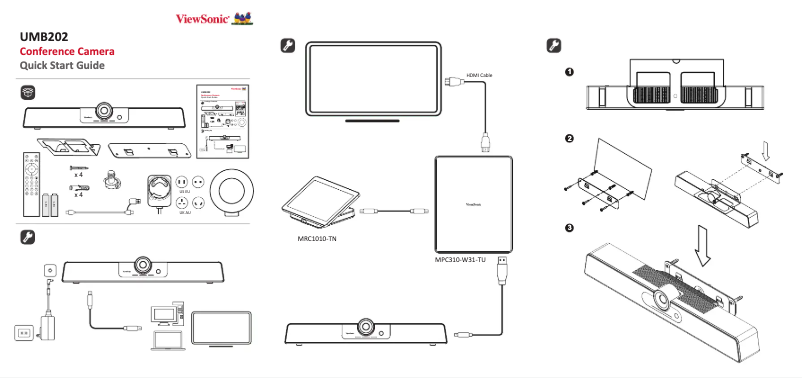 Image de la première page du manuel de l'appareil UMB202