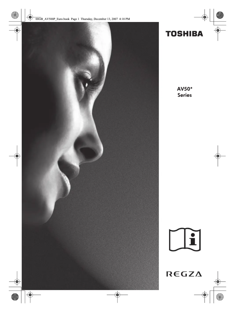 Page 1 de la notice Manuel utilisateur Toshiba 37AV504