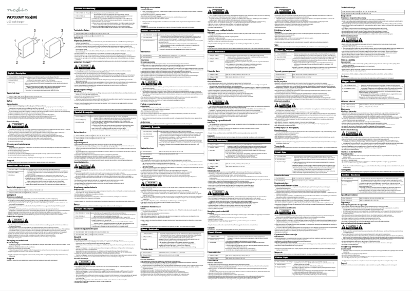 Image de la première page du manuel de l'appareil WCPD30W110WT