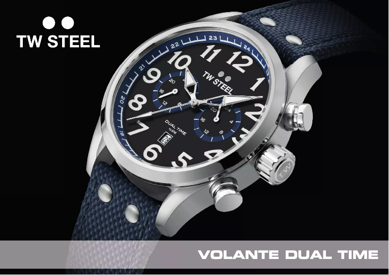 Page n°1 - Manuel utilisateur TW Steel VS8 Volante