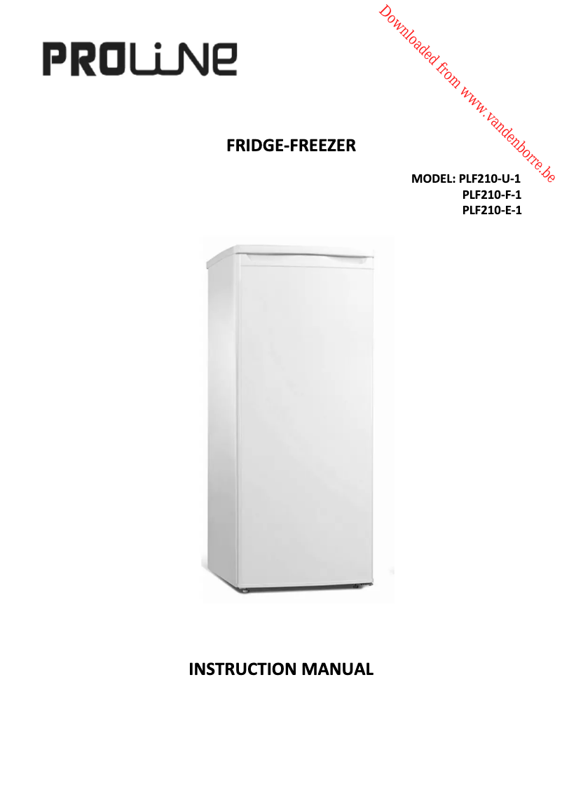 Imagen de la primera página del manual del dispositivo PLF210