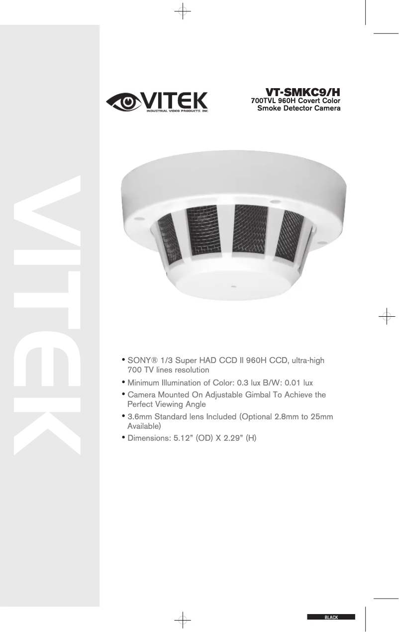 Página 1 del manual Manual de usuario Vitek VT-SMKC9/H