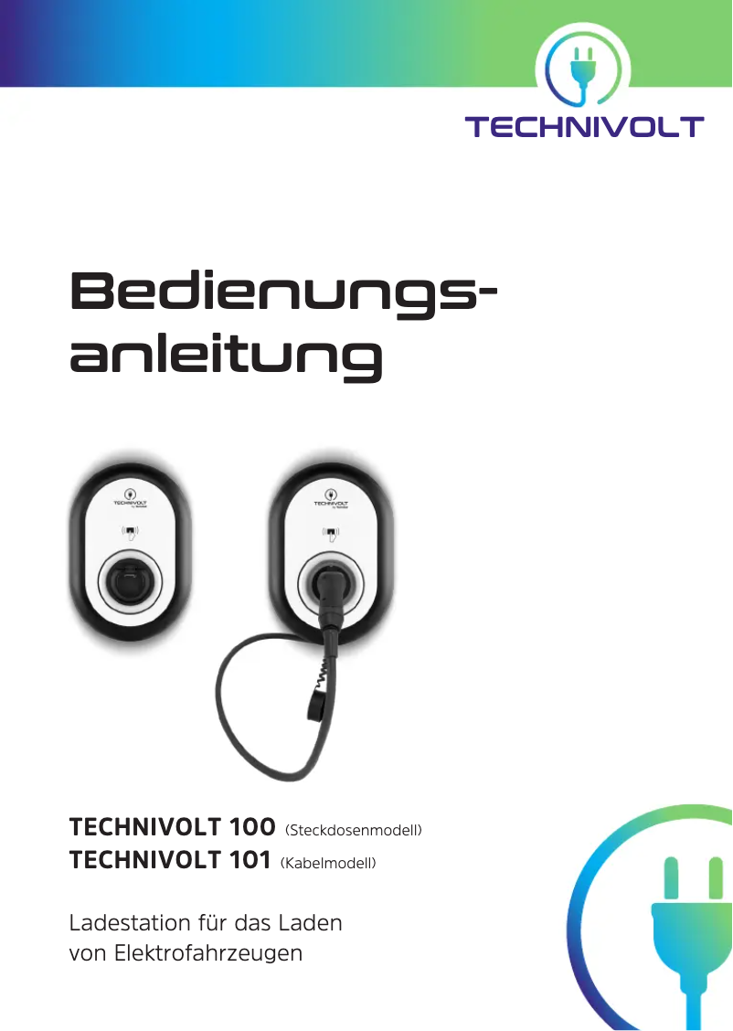 Image de la première page du manuel de l'appareil TechniVolt 100