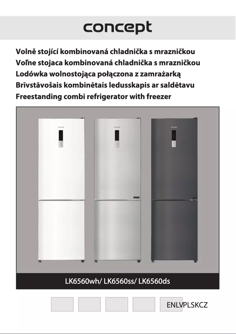 Page 1 de la notice Manuel utilisateur Concept LK6560SS