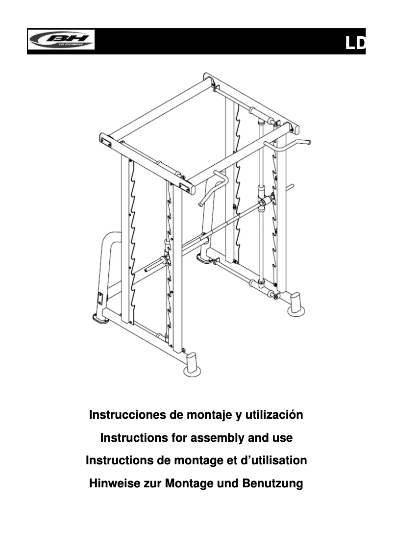 Page 1 de la notice Manuel utilisateur BH Fitness LD400