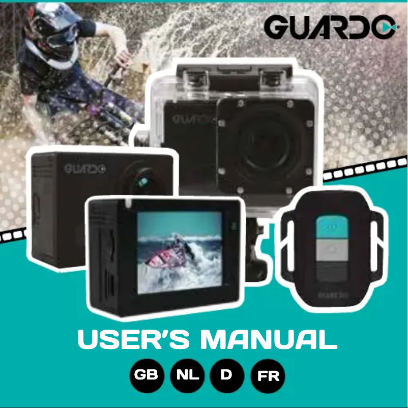 Page 1 of the manual User Manual Guardo Action Cam 4