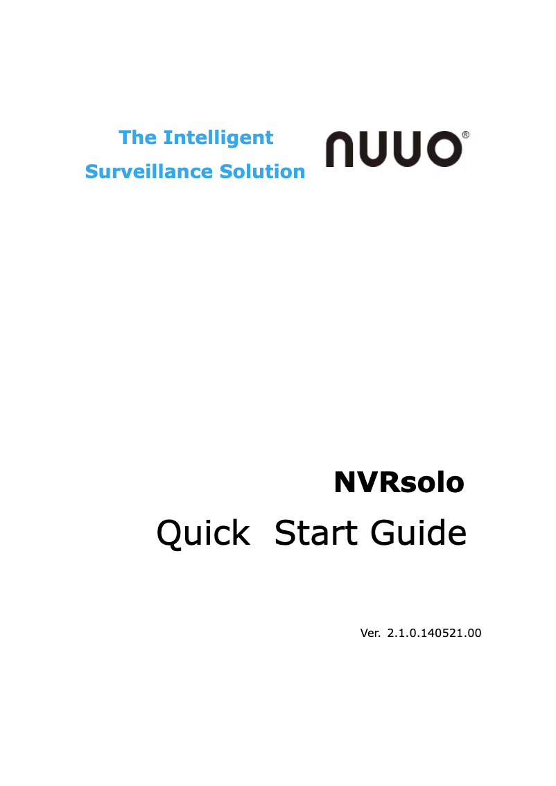 Image de la première page du manuel de l'appareil NS-8060