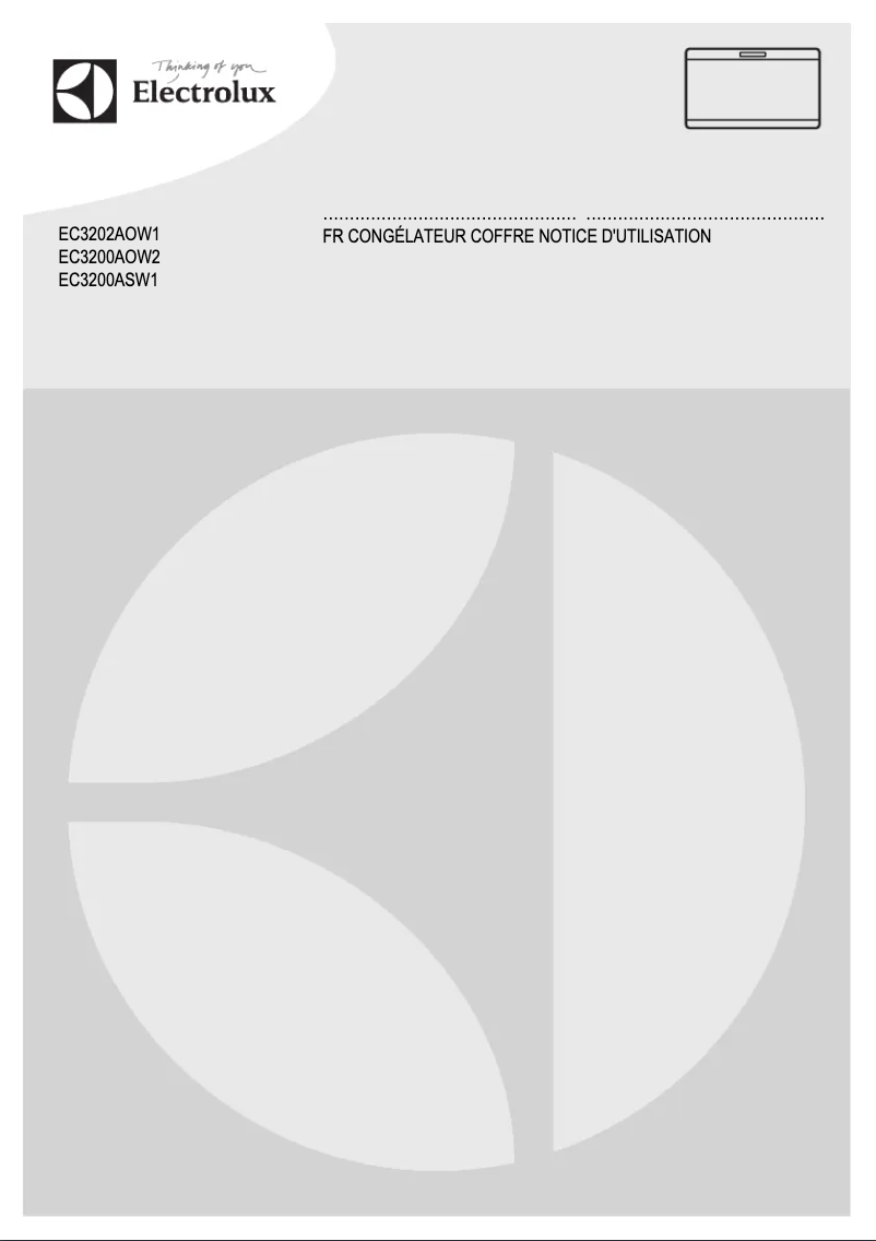 Image de la première page du manuel de l'appareil EC3202AOW1
