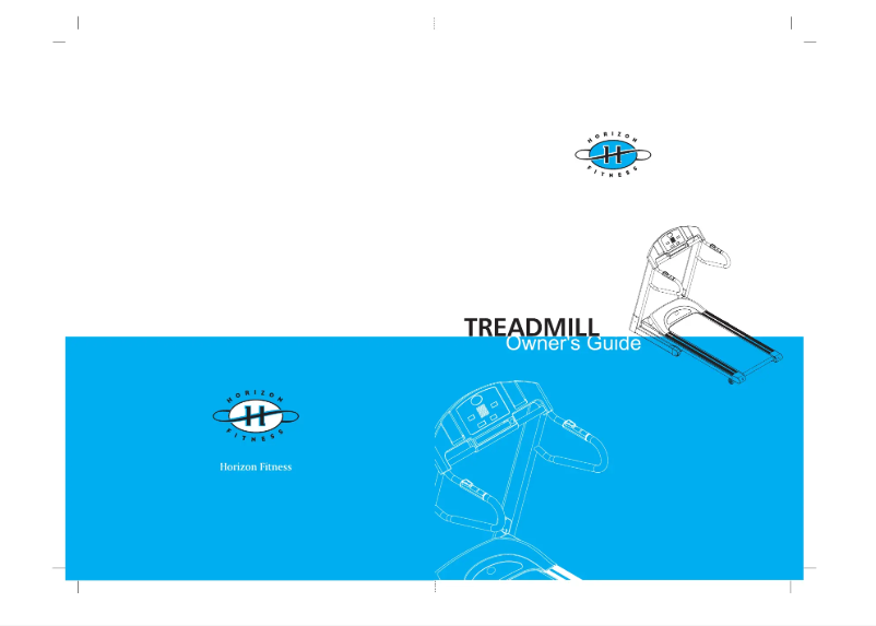 Page 1 de la notice Manuel utilisateur Horizon Fitness Paragon CS III HRC