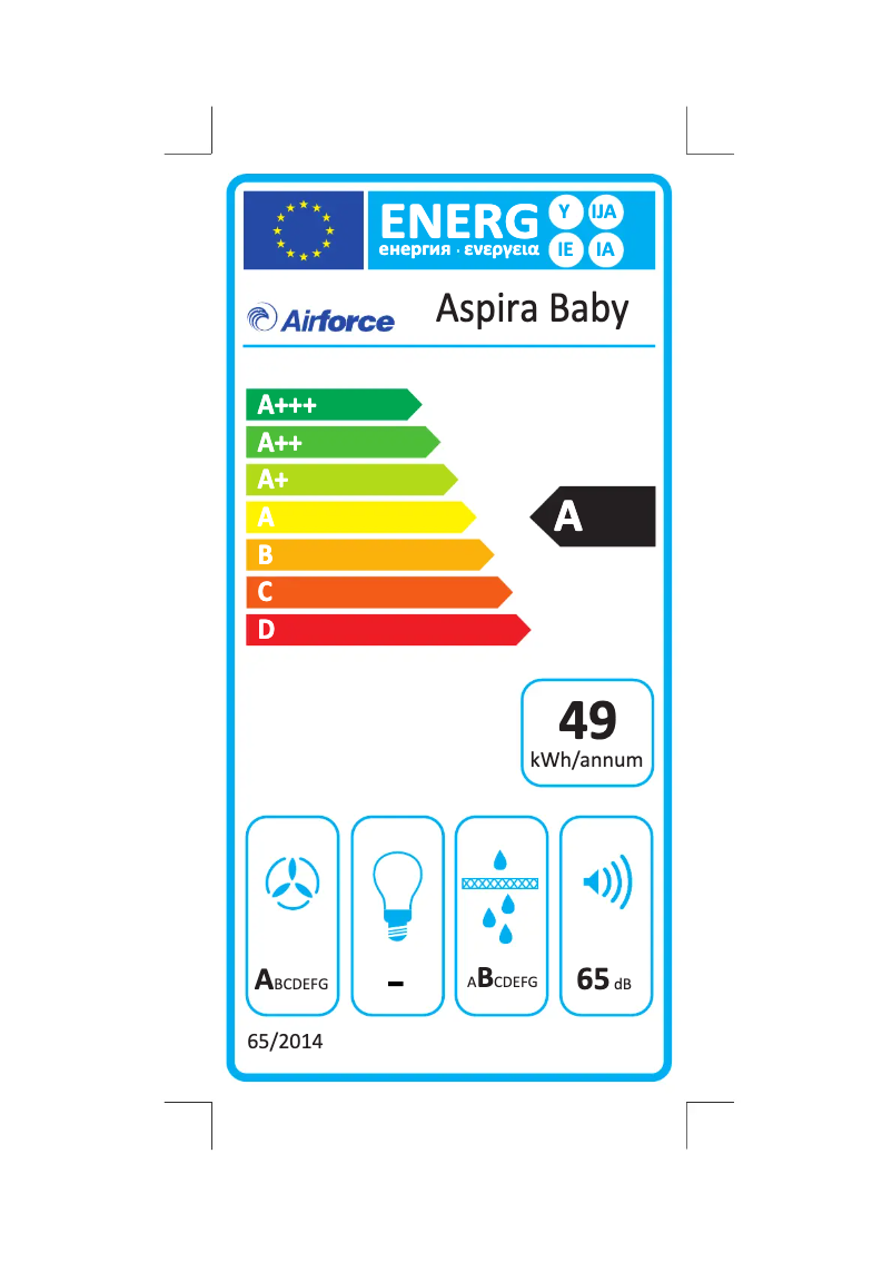 Image de la première page du manuel de l'appareil Aspira