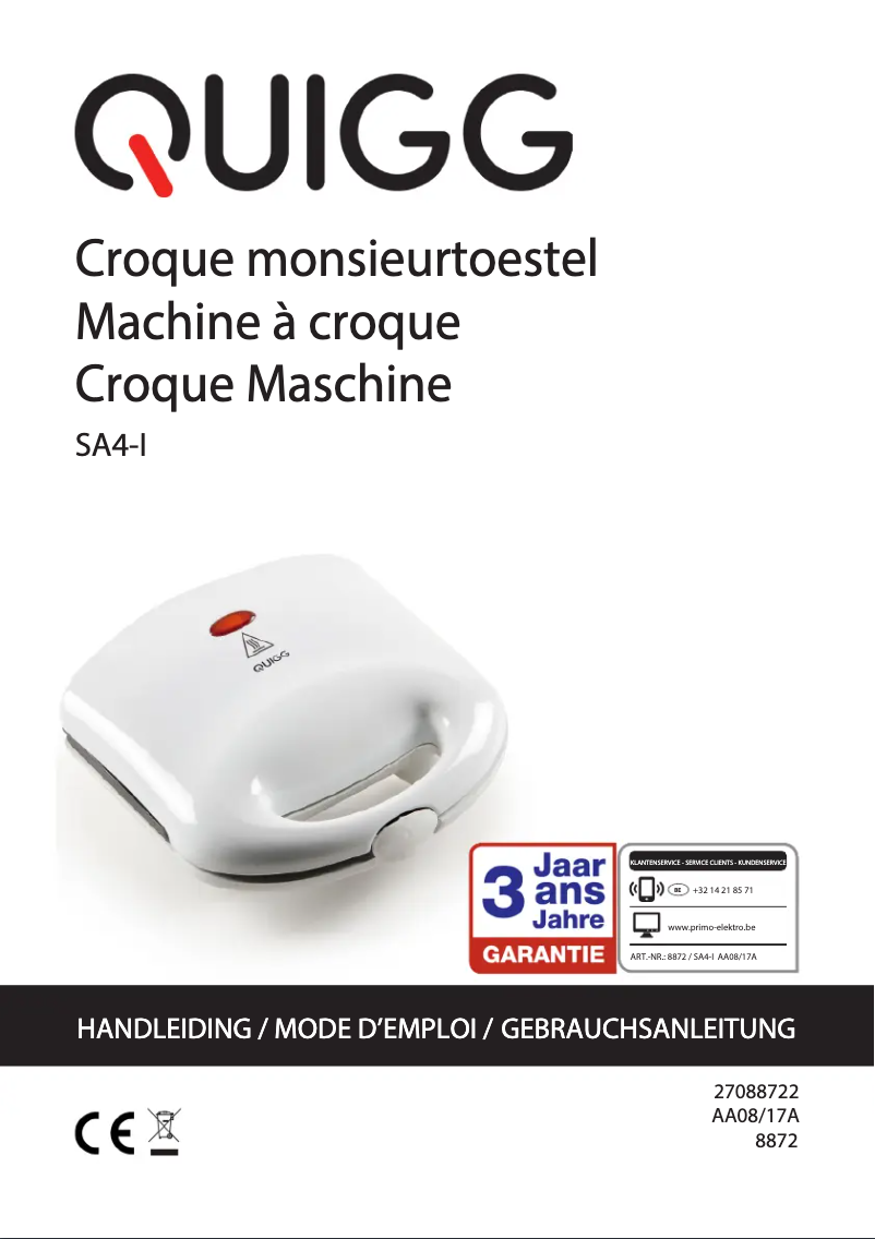 Página 1 del manual Manual de usuario Primo SA4