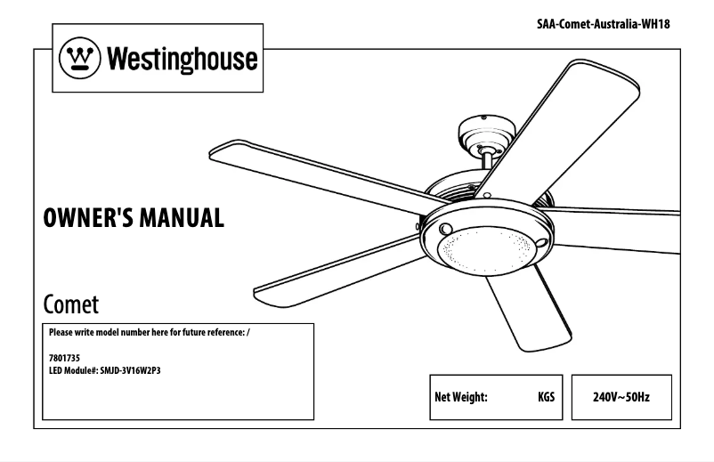 Imagen de la primera página del manual del dispositivo 7801735