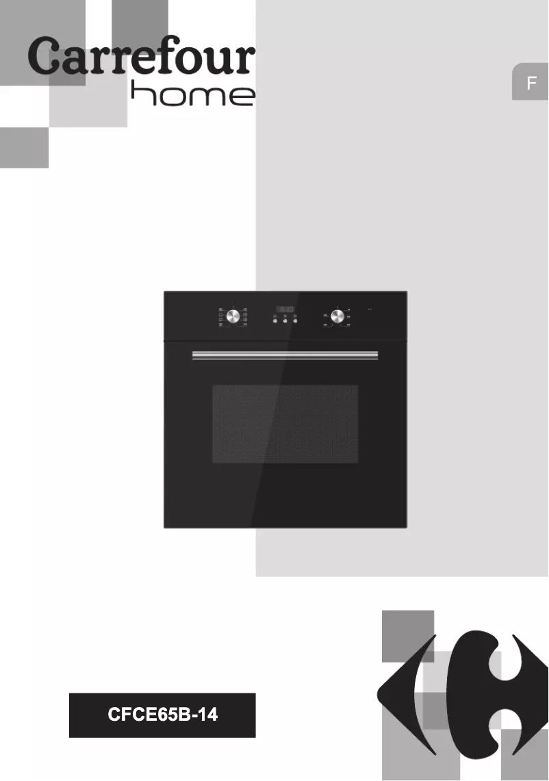 Page 1 de la notice Manuel utilisateur Carrefour Home CFCE65B-14