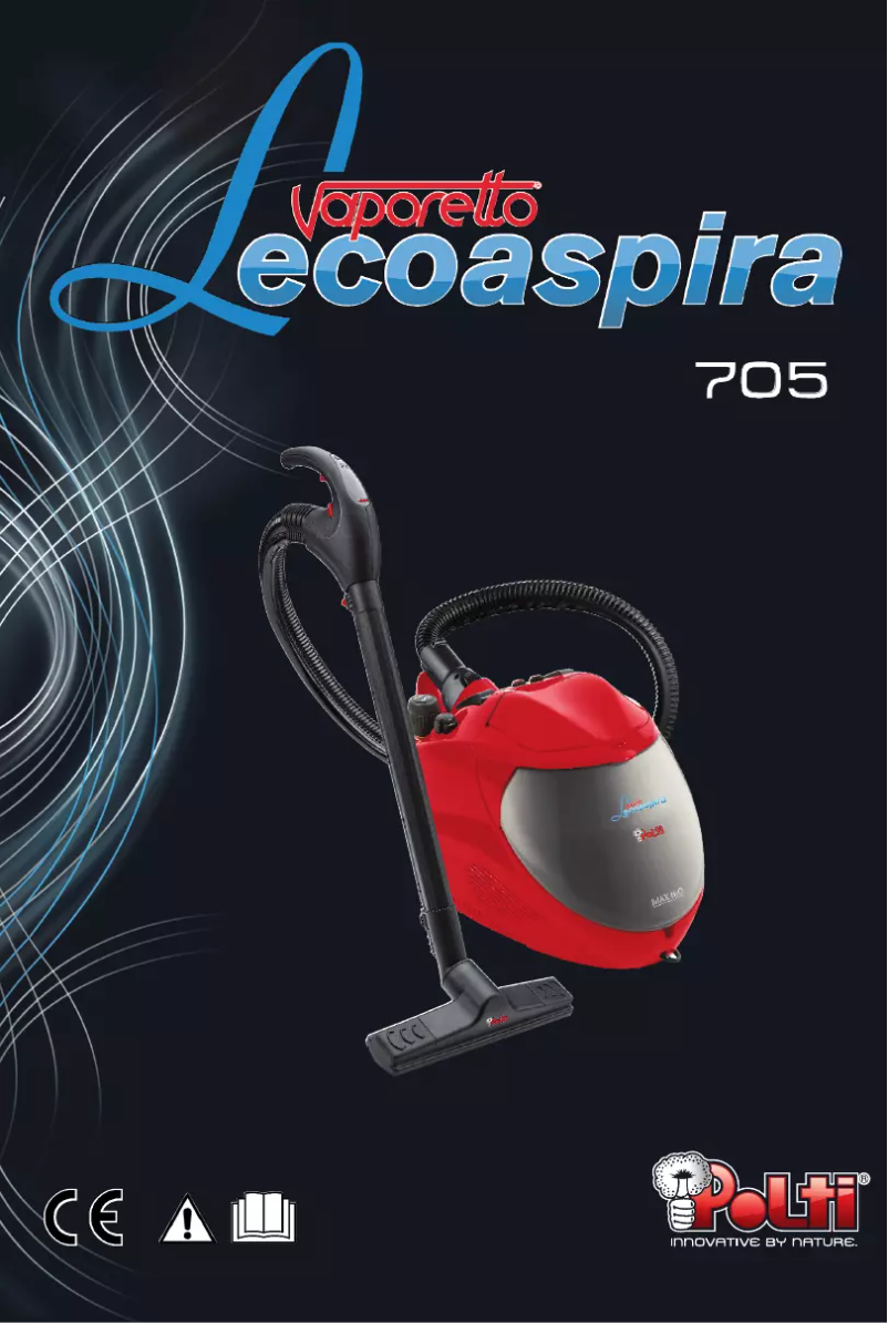 Page 1 de la notice Manuel utilisateur Polti AS 705