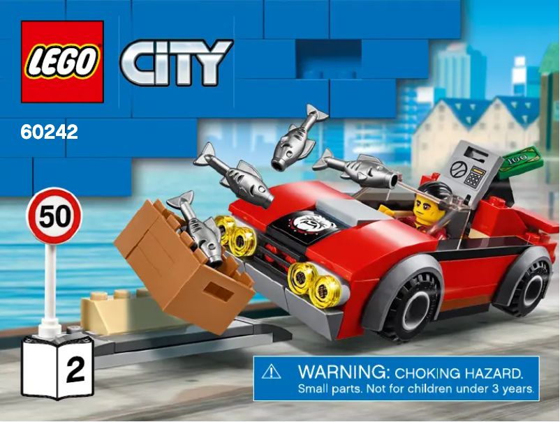 Page 1 de la notice Manuel utilisateur Lego City 60242