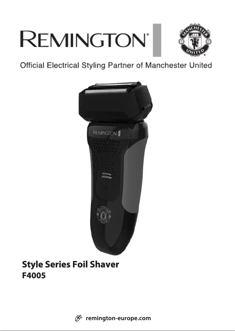 Image de la première page du manuel de l'appareil F4005