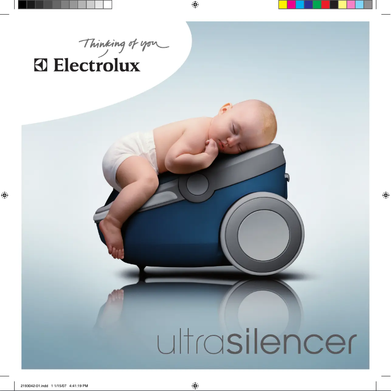 Page n°1 - Manuel utilisateur Electrolux UltraSilencer ZUS3336
