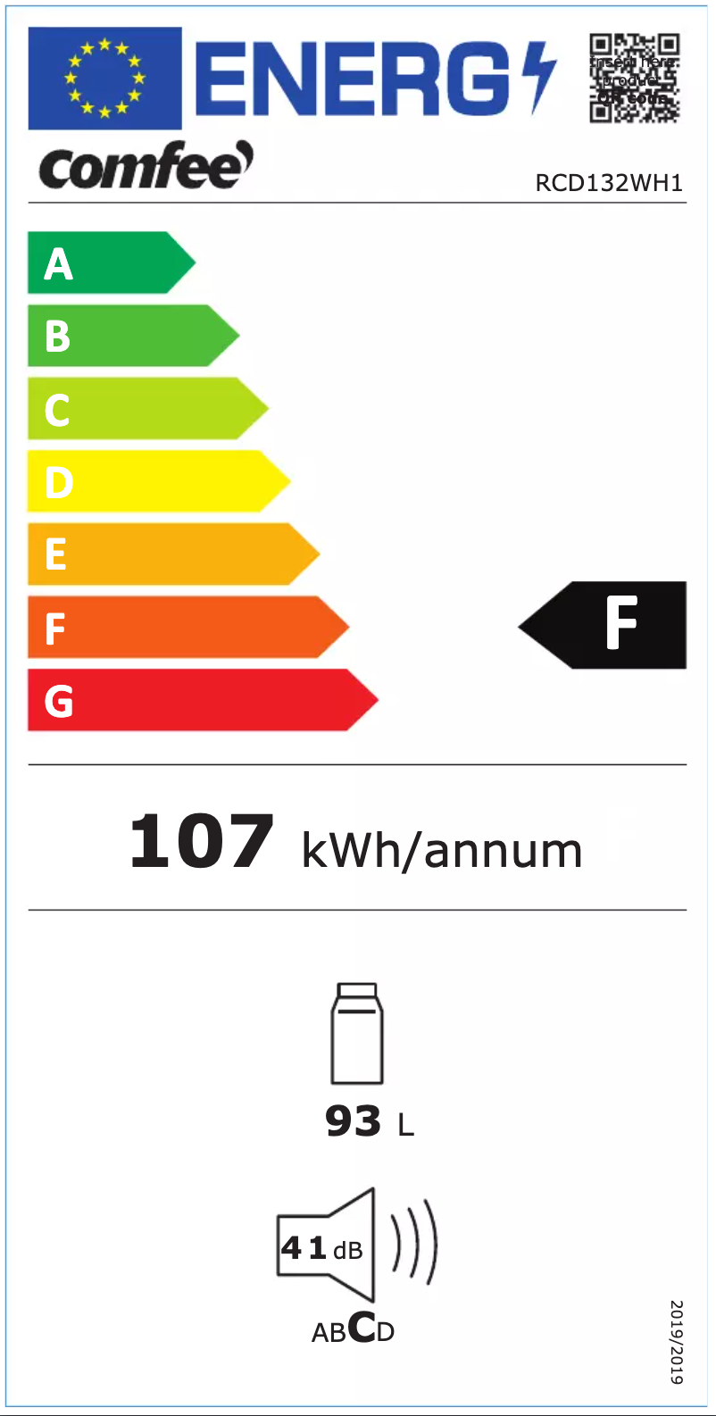 Image de la première page du manuel de l'appareil RCD132WH1