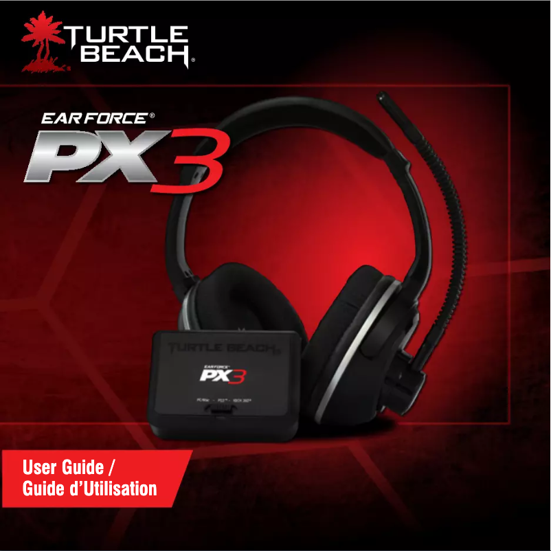 Page 1 de la notice Manuel utilisateur Turtle Beach Earforce PX3