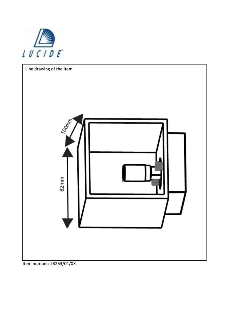 Page n°1 - Manuel utilisateur Lucide Xera