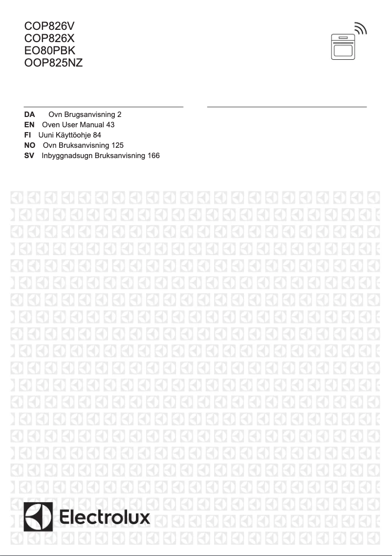 Page 1 de la notice Manuel utilisateur Electrolux EO80PBK1