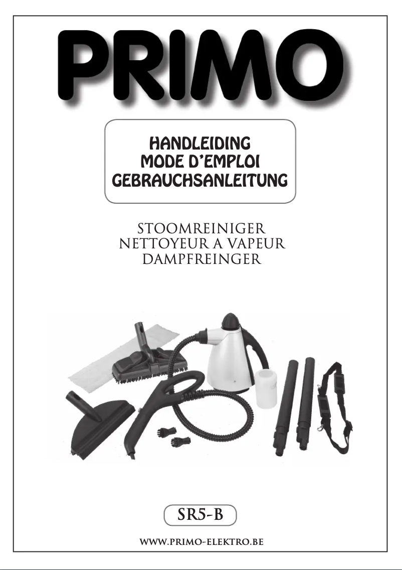 Page n°1 - Manuel utilisateur Primo SR5