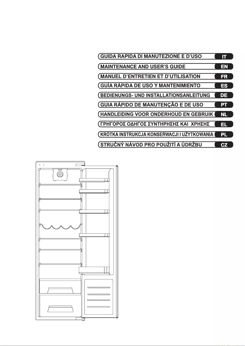 Page n°1 - Manuel utilisateur Candy CFLO 3550 E