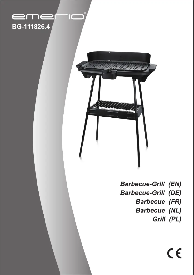 Page 1 de la notice Manuel utilisateur Emerio BG-111826.4