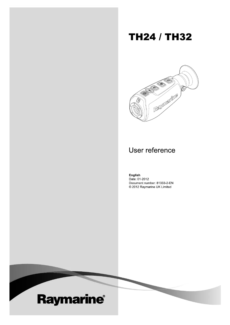 Image de la première page du manuel de l'appareil TH32