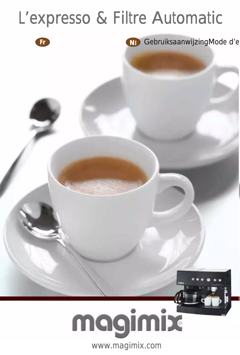 Image de la première page du manuel de l'appareil L’expresso & Filtre Automatic