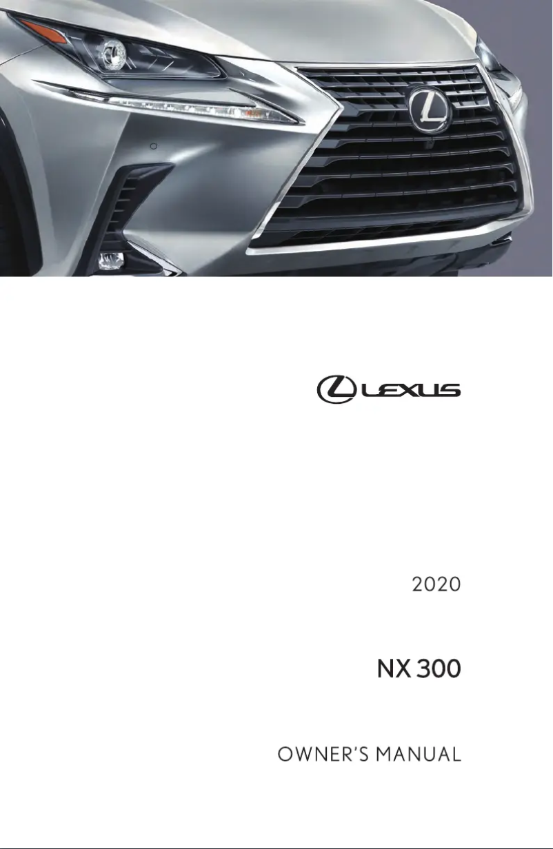 Image de la première page du manuel de l'appareil NX 300 (2020)