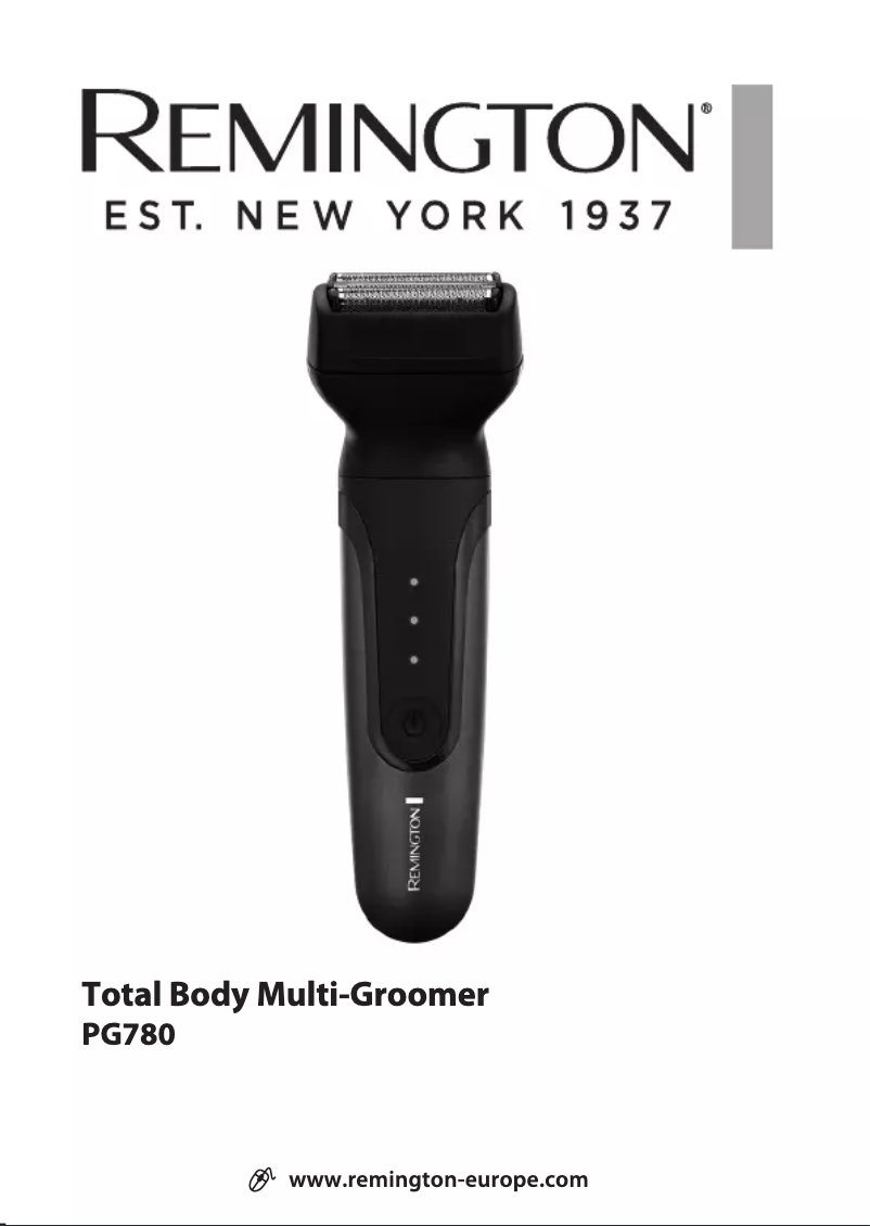Page 1 de la notice Manuel utilisateur Remington PG780